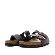 Sandales Marron Cuir Birkenstock Arizona vue 6