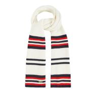 Écharpe Blanche Homme Lacoste RE2216 pas cher