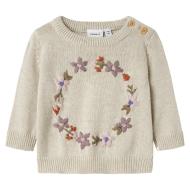 Pull Écru Fille Name it Fopair pas cher