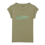 T-shirt Vert Fille Kaporal Flint