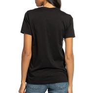 T-Shirt Noir Femme Diesel Sily vue 2