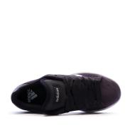 Baskets Noires Garçon Adidas Grand Court Base vue 4