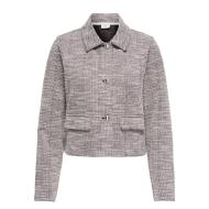 Pull Bordeaux/Blanc Femme JDY Lissy vue 2