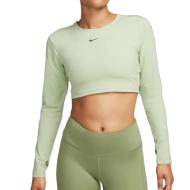 T-Shirt Vert Femme Nike Crop pas cher