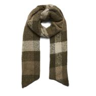 Écharpe oversize Marron/Beige à Motifs Femme Vero Moda Cassy