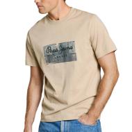 T-shirt Marron Clair Homme Pepe jeans Connor