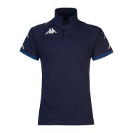 Polo Bleu Marine Homme Kappa Caldes pas cher