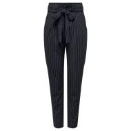 Pantalon Fluide Marine à rayures Femme JDY Tanja vue 3
