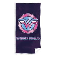 Serviette de bain Violette Wonder Woman 70x140 pas cher