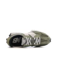 New Balance 327 Baskets Kakis Homme vue 4
