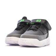 Baskets Noir/Vert Garçon Nike Jordan Max Aura 3 vue 6