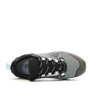 Chaussures de trail Grises Femme Adidas Terrex Swift vue 4