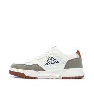 Baskets Blanches/Taupes Homme Kappa Logo Manis pas cher