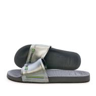Claquettes Grise Homme Havaianas Slide Brasil