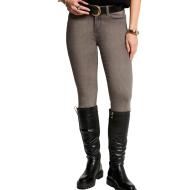 Jean Slim Gris/Marroné Femme Morgan POM vue 2