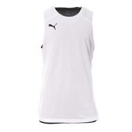Débardeur Blanc basketball Homme Puma Dach vue 4