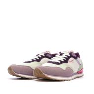 Baskets Violet Femme Pepe jeans London Band vue 6