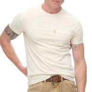 T-Shirt Beige Homme Superdry Essential