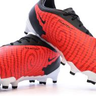 Chaussures de football Noires/Rouges Homme Nike Phantom vue 7