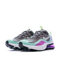 Air Max 270 React Baskets Gris Vert Violet femme Nike vue 6