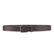 Ceinture Texturée Marron Homme Diesel Basic Belt pas cher