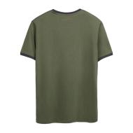 T-shirt Kaki Garçon Teddy Smith 61007493D vue 2