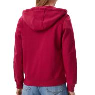 Sweat Zippée Rose Femme Tommy Hilfiger Flag T-black vue 2