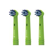 x3 Brossettes Rotative de Rechange Verte Prodental Multi Action