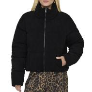 Manteau Noir Femme Only Corduroy pas cher