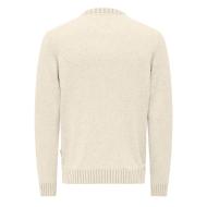Pull Blanc Homme Only & Sons Seddy vue 2