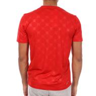 T-shirt Rouge Homme Supreme Grip Leaves vue 2