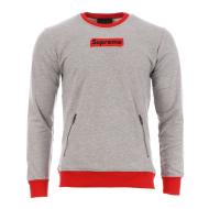 Sweat Gris Homme Supreme Grip Charm