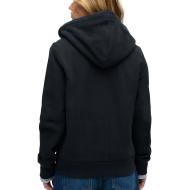 Sweat Marine Femme Superdry Essential Logo Ziphood Hb vue 2