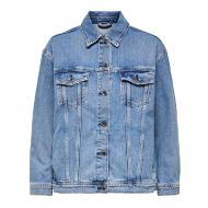 Veste en Jean Bleu Femme Only Ekat vue 3