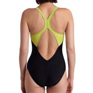 Maillots de bain 1 pièce Noir Femme Arena Gleam vue 2