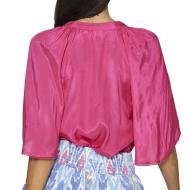 T-Shirt Rose Femme Vila Tinna vue 2