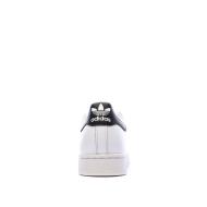 Baskets Blanc/Noir Junior Adidas Superstar II vue 3