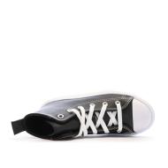 Baskets Noires Fille Converse All Star Move Platform vue 4