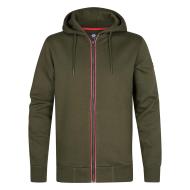Sweat Zippé Kaki Homme Petrol Industries Sweater pas cher