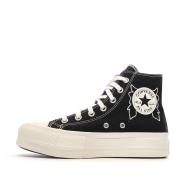 Baskets Noires Femme Converse Chuck Taylor All Star Lift A07110C pas cher