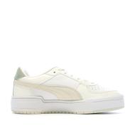 Baskets Blanche/Ecru/Vert Femme Puma 394749-01 vue 2