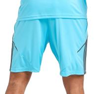 Short Turquoise Homme Bleu Adidas Tiro24 vue 2