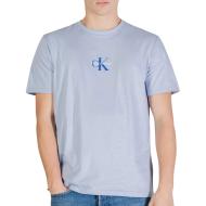 T-Shirt Bleu Homme Calvin Klein Jeans 30s Micro