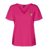 T-shirt Rose Femme Vero Moda Pryla