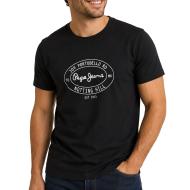 Men's Black T-Shirt Pepe jeans Originals