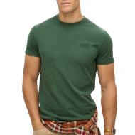 T-shirt Vert Foncé Homme Superdry Vintage LogoR6T