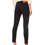 Pantalon Noir Femme Tommy Hilfiger Cotton Stretch Cargo vue 2