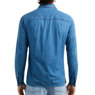 Chemise Bleu Clair Homme Pepe jeans Abel vue 2