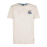 T-Shirt Blanc/Bleu Homme Petrol Industries Classic