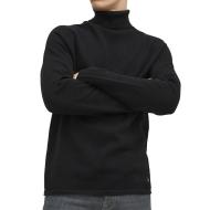 Pull Col roulé Noir Homme Jack & Jones Roll 31